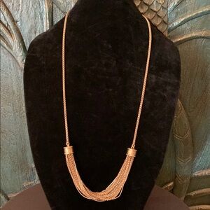 Lucky Brand Gold Multi Layer Necklace